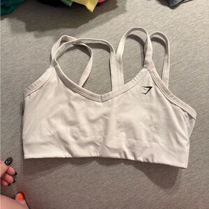 Gymshark White Sports Bra